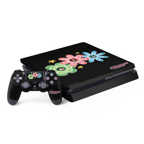 Cartoon Network Powerpuff Girls Flowers PS4 Slim Bundle Skin