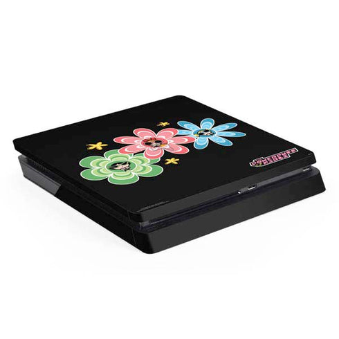 Cartoon Network Powerpuff Girls Flowers PS4 Slim Skin