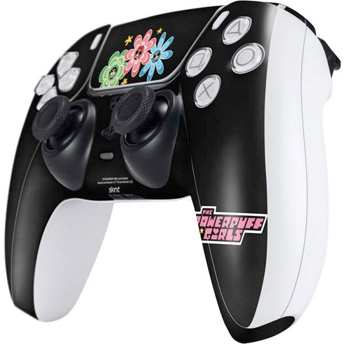 Cartoon Network Powerpuff Girls Flowers PS5 Controller Skin