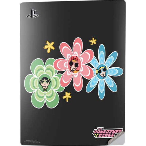 Cartoon Network Powerpuff Girls Flowers PS5 Digital Edition Console Skin