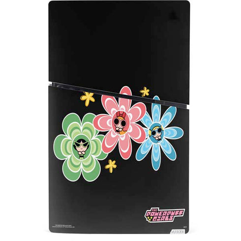 Cartoon Network Powerpuff Girls Flowers PS5 Slim Digital Edition Bundle Skin