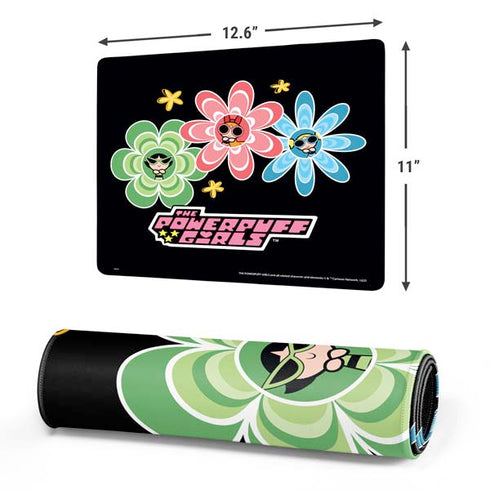 Cartoon Network Powerpuff Girls Flowers Gaming Mouse Pad