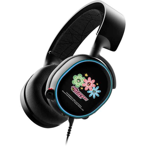 Cartoon Network Powerpuff Girls Flowers SteelSeries Arctis 3 Skin