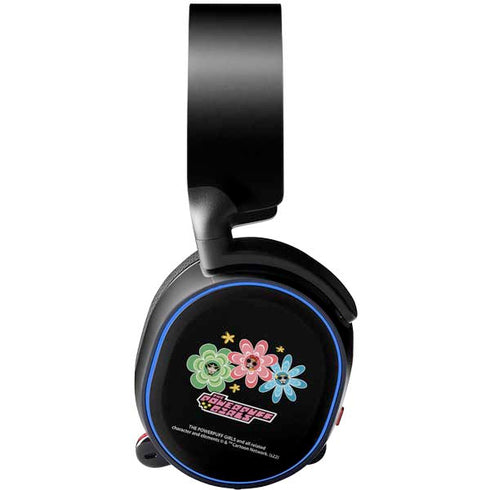 Cartoon Network Powerpuff Girls Flowers SteelSeries Arctis 5 Skin