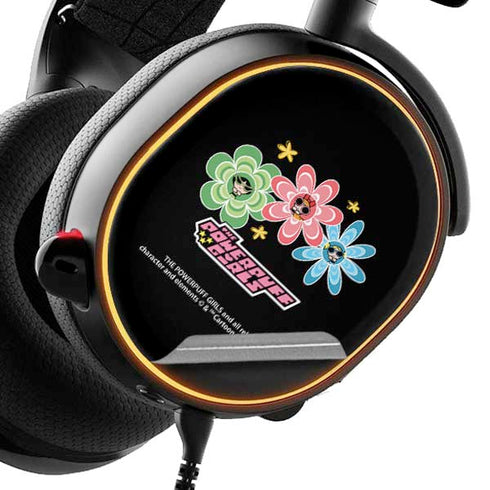 Cartoon Network Powerpuff Girls Flowers SteelSeries Arctis 5 Skin