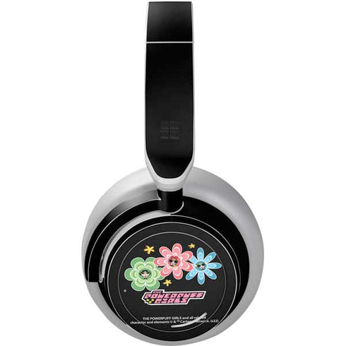 Cartoon Network Powerpuff Girls Flowers Surface Headphones Skin