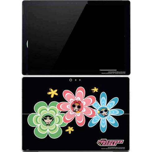 Cartoon Network Powerpuff Girls Flowers Surface Pro 4 Skin