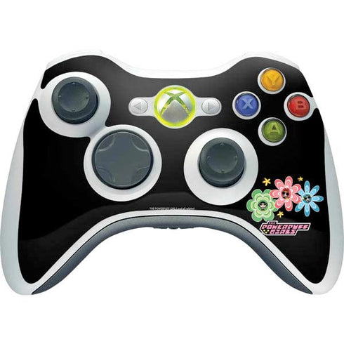 Cartoon Network Powerpuff Girls Flowers Xbox 360 Wireless Controller Skin