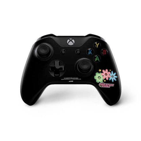 Cartoon Network Powerpuff Girls Flowers Xbox One X Controller Skin