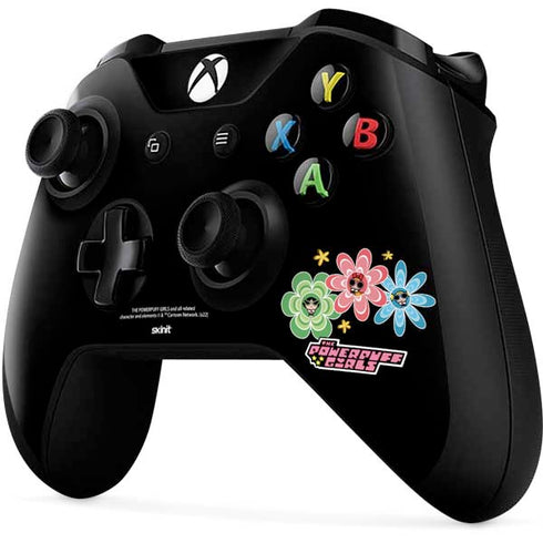 Cartoon Network Powerpuff Girls Flowers Xbox One X Controller Skin