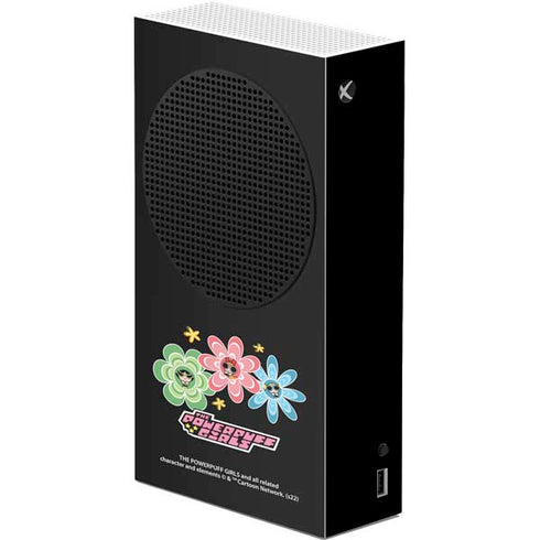 Cartoon Network Powerpuff Girls Flowers Xbox Series S Console Skin