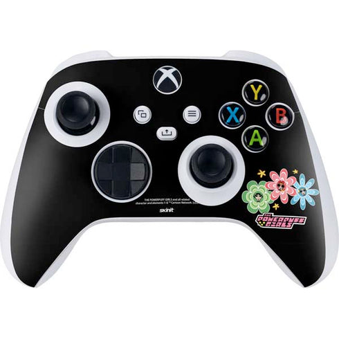 Cartoon Network Powerpuff Girls Flowers Xbox Series S Controller Skin