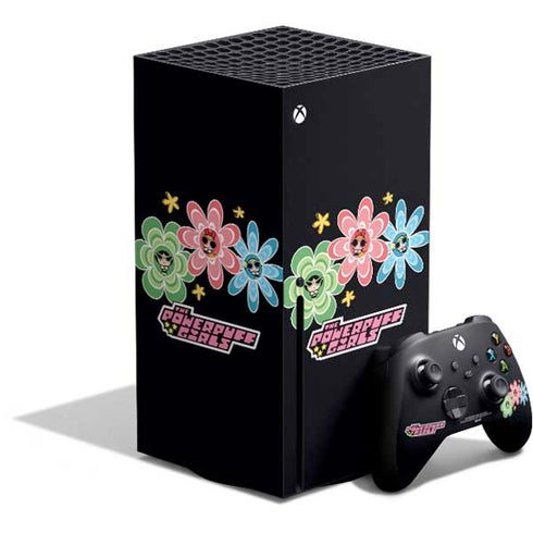 Cartoon Network Powerpuff Girls Flowers Xbox Series X Bundle Skin