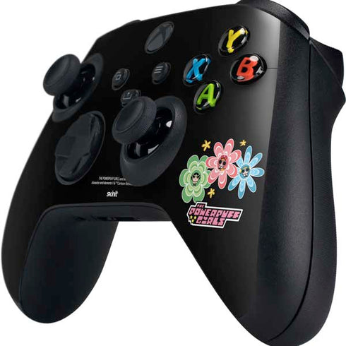 Cartoon Network Powerpuff Girls Flowers Xbox Series X Controller Skin
