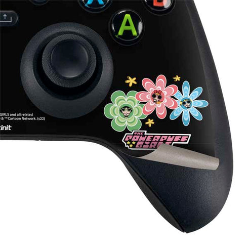 Cartoon Network Powerpuff Girls Flowers Xbox Series X Controller Skin