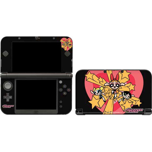 Cartoon Network Powerpuff Girls Gold Stars 3DS XL 2015 Skin