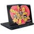 Cartoon Network Powerpuff Girls Gold Stars Dell Alienware Skin
