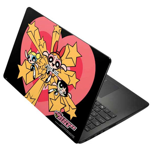 Cartoon Network Powerpuff Girls Gold Stars Asus X502CA 15.6 Skin