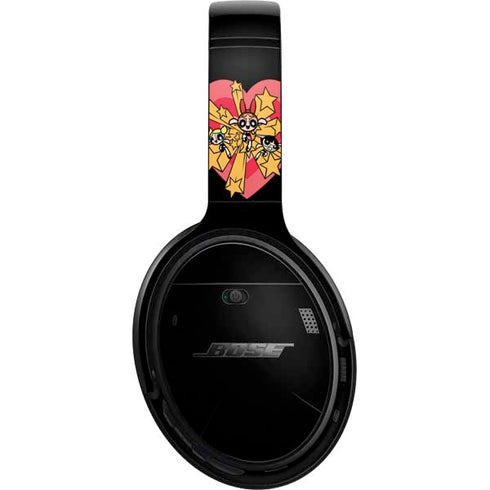 Cartoon Network Powerpuff Girls Gold Stars Bose QuietComfort 35 Headphones Skin