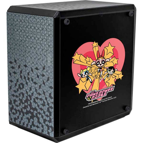 Cartoon Network Powerpuff Girls Gold Stars Cooler Master MasterBox Q300L Mini Tower Skin