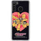 Cartoon Network Powerpuff Girls Gold Stars Galaxy A21 Clear Case