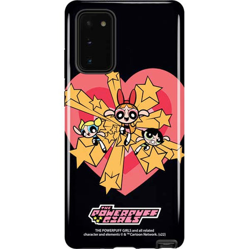 Cartoon Network Powerpuff Girls Gold Stars Galaxy Note20 5G Pro Case