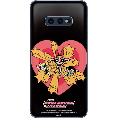 Cartoon Network Powerpuff Girls Gold Stars Galaxy S10e Skin