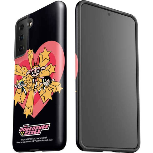 Cartoon Network Powerpuff Girls Gold Stars Galaxy S21 FE Pro Case