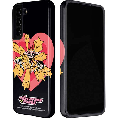 Cartoon Network Powerpuff Girls Gold Stars Galaxy S22 Plus Pro Case