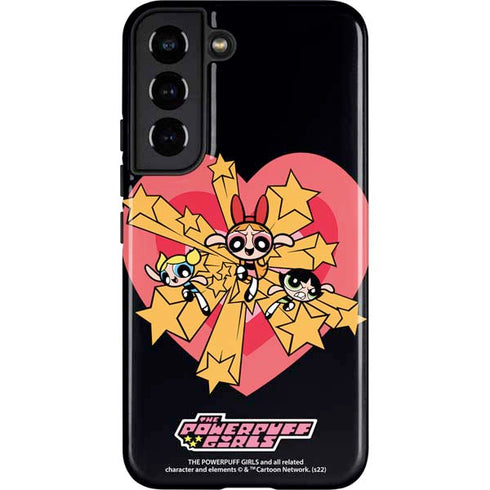 Cartoon Network Powerpuff Girls Gold Stars Galaxy S22 Pro Case