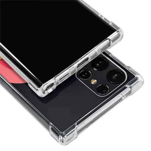 Cartoon Network Powerpuff Girls Gold Stars Galaxy S22 Ultra Clear Case