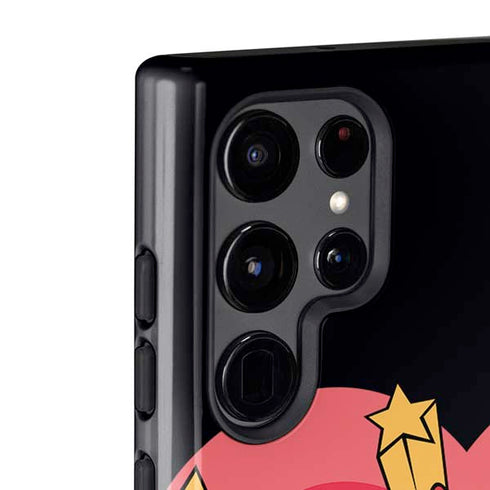 Cartoon Network Powerpuff Girls Gold Stars Galaxy S22 Ultra Pro Case
