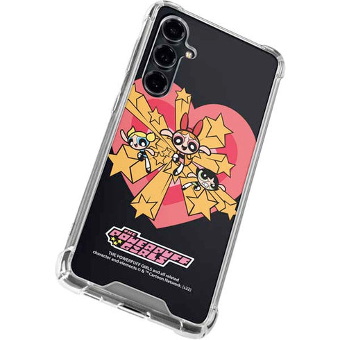 Cartoon Network Powerpuff Girls Gold Stars Galaxy S23 FE Clear Case
