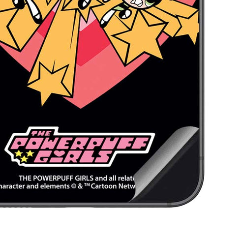 Cartoon Network Powerpuff Girls Gold Stars Galaxy S23 FE Skin