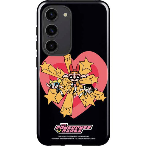 Cartoon Network Powerpuff Girls Gold Stars Galaxy S23 Pro Case