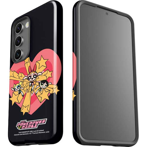 Cartoon Network Powerpuff Girls Gold Stars Galaxy S23 Pro Case