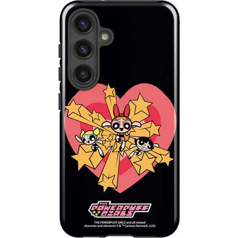 Cartoon Network Powerpuff Girls Gold Stars Galaxy S24 Impact Case
