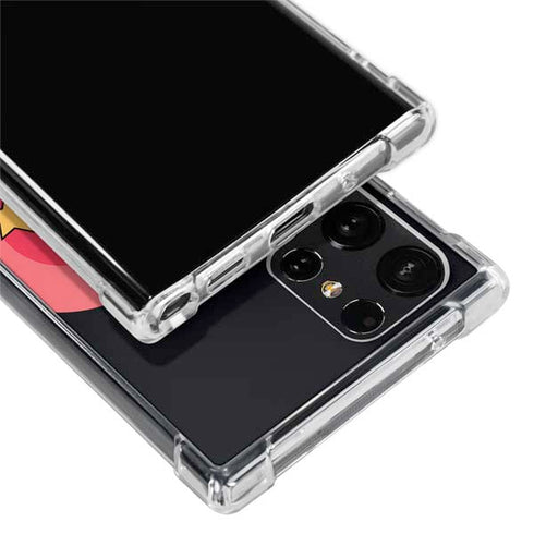 Cartoon Network Powerpuff Girls Gold Stars Galaxy S24 Ultra Clear Case