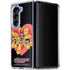 Cartoon Network Powerpuff Girls Gold Stars Galaxy Z Fold5 5G Clear Case