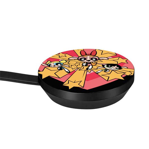 Cartoon Network Powerpuff Girls Gold Stars Google Stadia Controller Skin