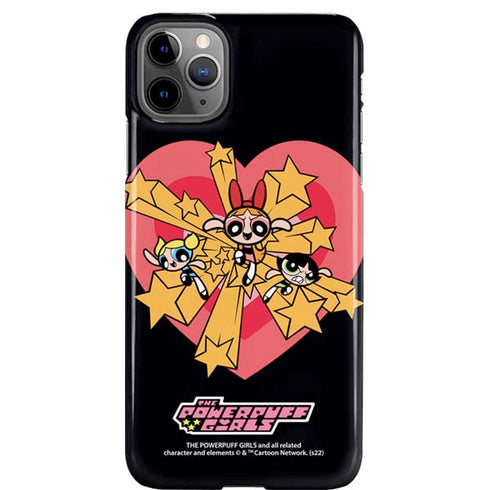 Cartoon Network Powerpuff Girls Gold Stars iPhone 11 Pro Max Lite Case