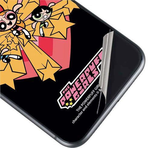 Cartoon Network Powerpuff Girls Gold Stars iPhone 11 Skin