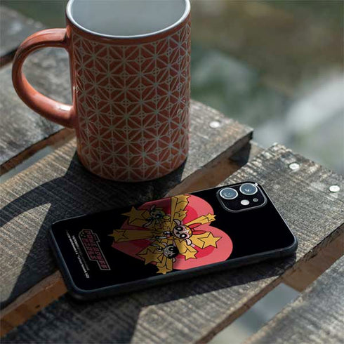 Cartoon Network Powerpuff Girls Gold Stars iPhone 11 Skin