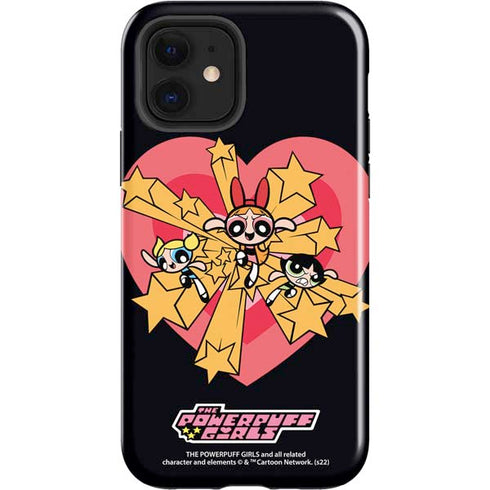 Cartoon Network Powerpuff Girls Gold Stars iPhone 12 Impact Case