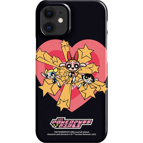Cartoon Network Powerpuff Girls Gold Stars iPhone 12 Mini Lite Case