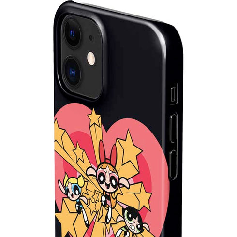 Cartoon Network Powerpuff Girls Gold Stars iPhone 12 Mini Lite Case