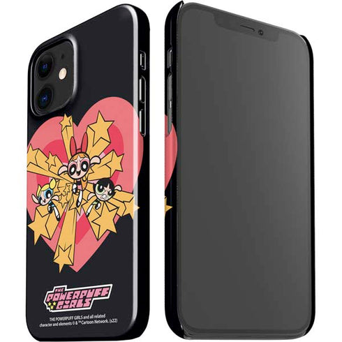 Cartoon Network Powerpuff Girls Gold Stars iPhone 12 Mini Lite Case