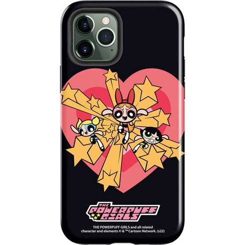 Cartoon Network Powerpuff Girls Gold Stars iPhone 12 Pro Impact Case