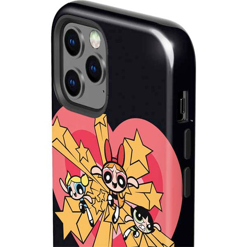 Cartoon Network Powerpuff Girls Gold Stars iPhone 12 Pro Impact Case