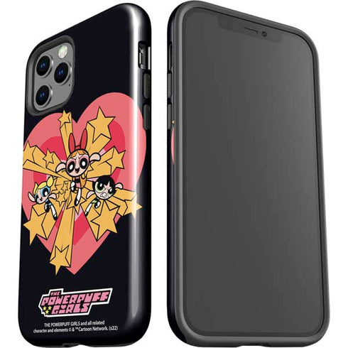 Cartoon Network Powerpuff Girls Gold Stars iPhone 12 Pro Impact Case